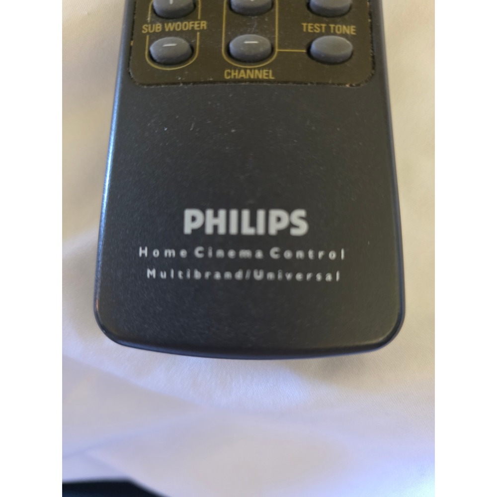 Philips Home Cinema Control Multibrand Universal Remote Black Replacement